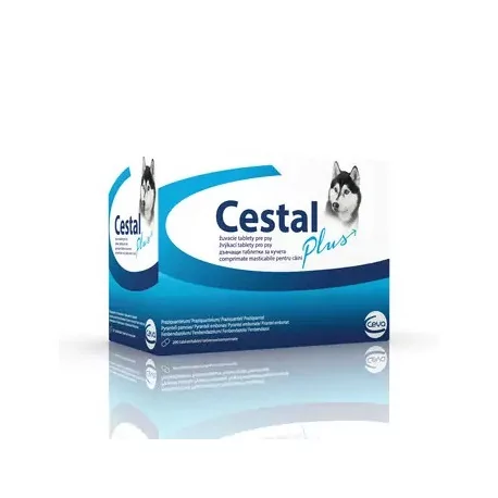 CESTAL PLUS žuvacie tablety pre psy 200 ks