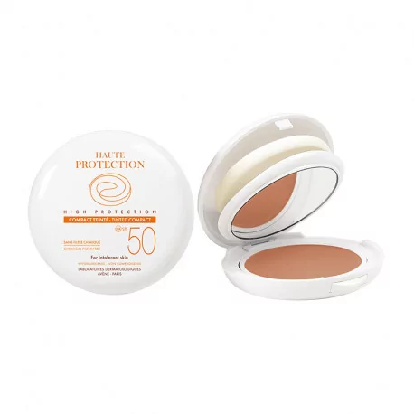 AVENE POUDRE COMPACTE SPF50 kompaktný make-up tmavý 10 g