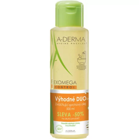 A-DERMA EXOMEGA CONTROL sprchovací olej 500 + 500 ml