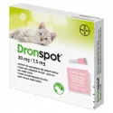 Dronspot 30 mg/7,5 mg spot-on pre malé mačky 0,5 - 2,5 kg 2 x 0,35 ml