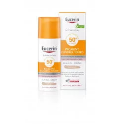 Eucerin SUN PIGMENT CONTROL SPF 50+ Tined tonovaná emulzia Medium 50 ml