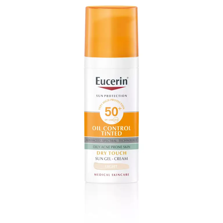 Eucerin SUN OIL CONTROL TINTED SPF 50+ LIGHT gélkrém tonovaný 50 ml