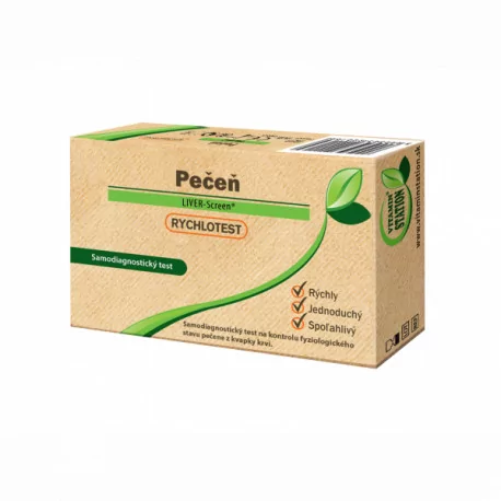 VITAMIN STATION Rýchlotest Pečeň samodiagnostický test z krvi 1 set