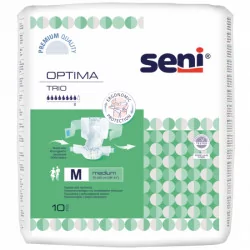 Seni OPTIMA TRIO Medium plienkové nohavičky 10 ks