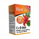 BioCo C+D duo RETARD C-vitamín+D3-vitamín 100 ks