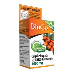 BioCo RETARD C-vitamín s plodom šípky 100 ks