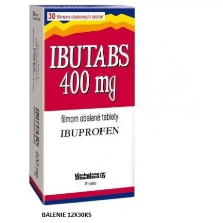 IBUTABS 400 mg DISPLEJ tbl flm 12x30 ks