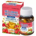 MÜLLEROVE medvedíky vitamín C tablety s príchuťou lesných jahôd 45 ks