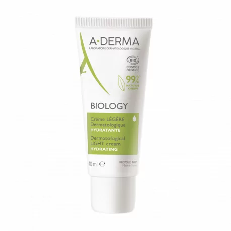A-DERMA BIOLOGY hydratačný Light krém 40 ml