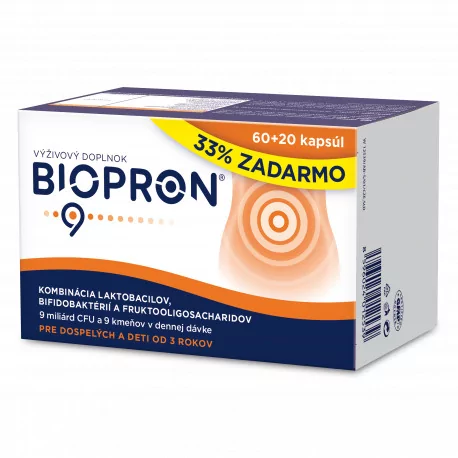 BIOPRON 9 kapsuly 80 ks