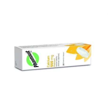 CALCIUM 500 mg šumivé tablety 20 ks