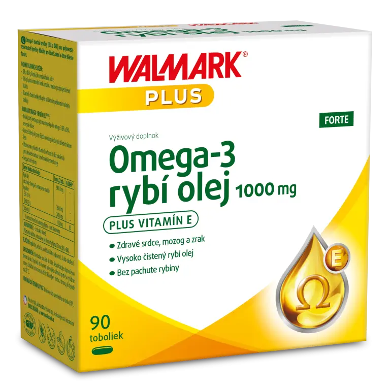 WALMARK Omega 3 rybí olej FORTE kapsuly 90 ks - MEDIKAMENT.sk