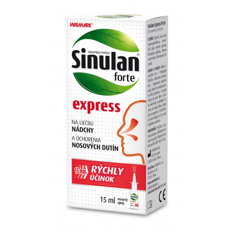 Sinulan forte express nosový sprej 15 ml