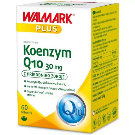 WALMARK Koenzým Q10 30 mg kapsuly 60 ks