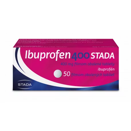 Ibuprofen 400 STADA tablety 50 ks