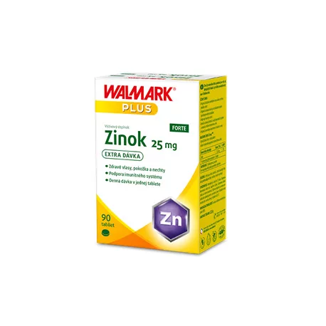 WALMARK Zinok FORTE 25 mg tablety 90 ks