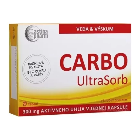 Astina Pharm CARBO UltraSorb kapsuly 20 ks