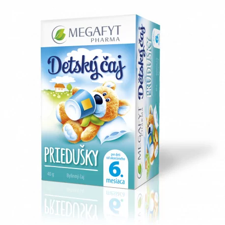 MEGAFYT Detský čaj PRIEDUŠKY bylinný čaj 20 x 2 g