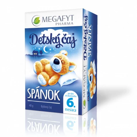 MEGAFYT Detský čaj SPÁNOK bylinný čaj 20 x 2 g
