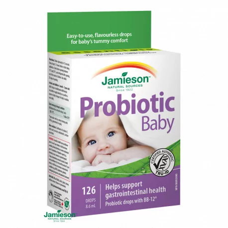 JAMIESON PROBIOTIC BABY s BB-12 kvapky 8 ml