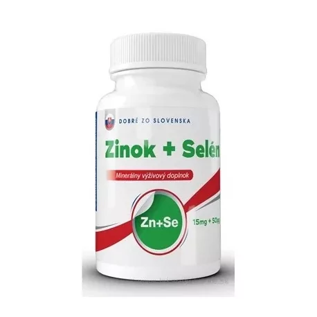Dobré z SK Zinok 15 mg + Selén 50 µg tablety 40 ks