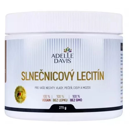 Adelle Davis SLNEČNICOVÝ LECITÍN prášok 275 g