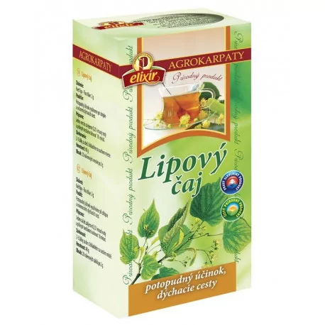 AGROKARPATY Lipový čaj vrecúška 20 x 2 g 