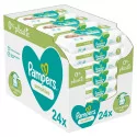 PAMPERS wipes SENSITIVE PLASTIC FREE vlhčené obrúsky 24 x 52 ks