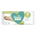 PAMPERS wipes SENSITIVE PLASTIC FREE vlhčené obrúsky 52 ks