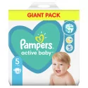 PAMPERS active baby 5 Junior detské plienky (11-16 kg) 64 ks