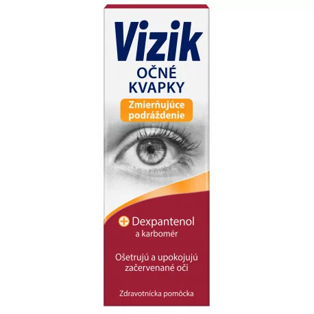 VIZIK očné kvapky podráždené oči 10 ml