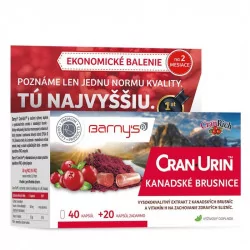 BARNYS CRAN-URIN KANADSKÉ BRUSNICE kapsuly 60 ks