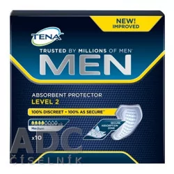 TENA MEN LEVEL 2 absorpčné vložky pre mužov 10 ks