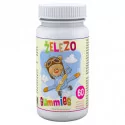 ŽELEZO Gummies Clinical pektínové bonbóny s hroznovou príchuťou 60 ks