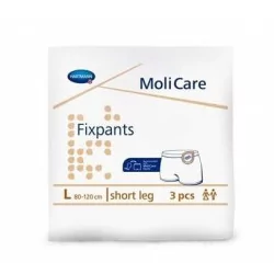 MoliCare Fixpants short leg L fixačné nohavičky 3 ks