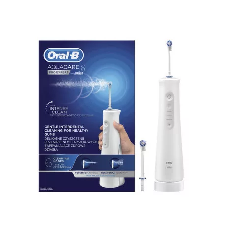 Oral-B AQUACARE 6 PRO EXPERT ústna sprcha + náhradná hlavica 1 set 