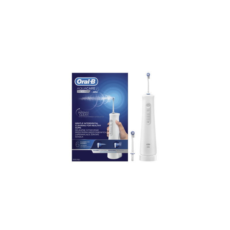 Oral-B AQUACARE 6 PRO EXPERT ústna sprcha + náhradná hlavica 1 set ...