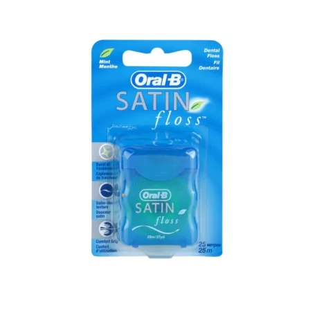 Oral-B SATIN floss ZUBNÁ NIŤ mentolová 25 m 1 ks