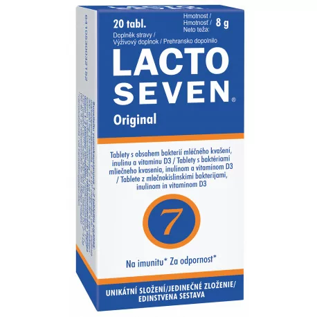 Vitabalans LACTOSEVEN tablety 20 ks