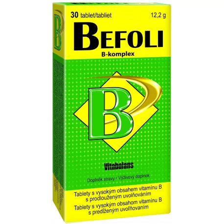 Vitabalans BEFOLI tablety s predĺženým uvoľňovaním 30 ks