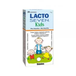 Vitabalans LACTOSEVEN Kids žuvacie tablety 20 ks