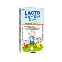 Vitabalans LACTOSEVEN Kids žuvacie tablety 50 ks