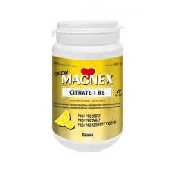 Vitabalans MAGNEX CITRATE + B6 CHEW žuvacie tablety 100 ks