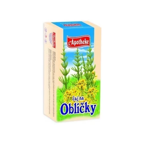 APOTHEKE ČAJ NA OBLIČKY vrecúška 20 x 1,5 g 