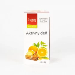 APOTHEKE PREMIER SELECTION ČAJ AKTÍVNY DEŇ vrecúška 20 x 2 g 