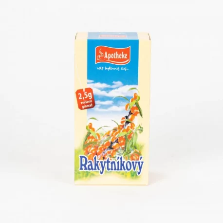APOTHEKE RAKYTNÍKOVÝ ČAJ vrecúška 20 x 2,5 g 