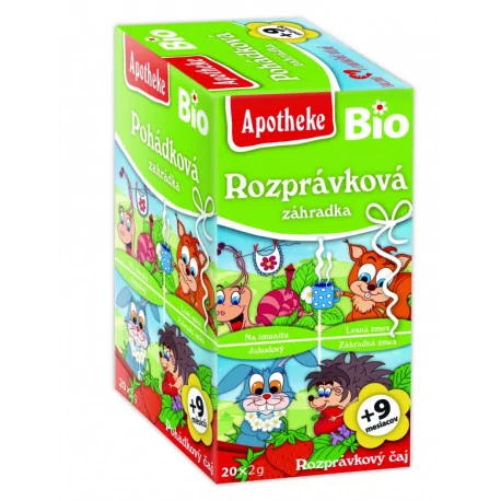APOTHEKE BIO ROZPRÁVKA Rozprávková záhradka bylinný čaj vrecúška 20 x 2 g 