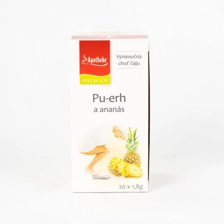 APOTHEKE PREMIER SELECTION ČAJ PU-ERH A ANANÁS vrecúška 20 x 1,8 g
