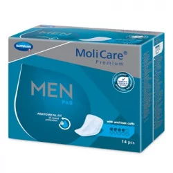 MoliCare Premium MEN PAD 4 kvapky inkontinenčné vložky 14 ks