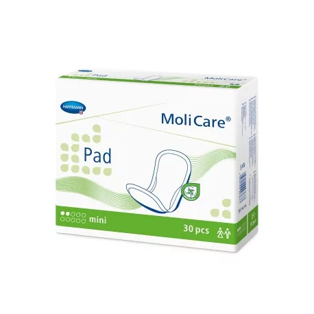 MoliCare Pad 2 kvapky MINI inkontinenčné vložky 30 ks
